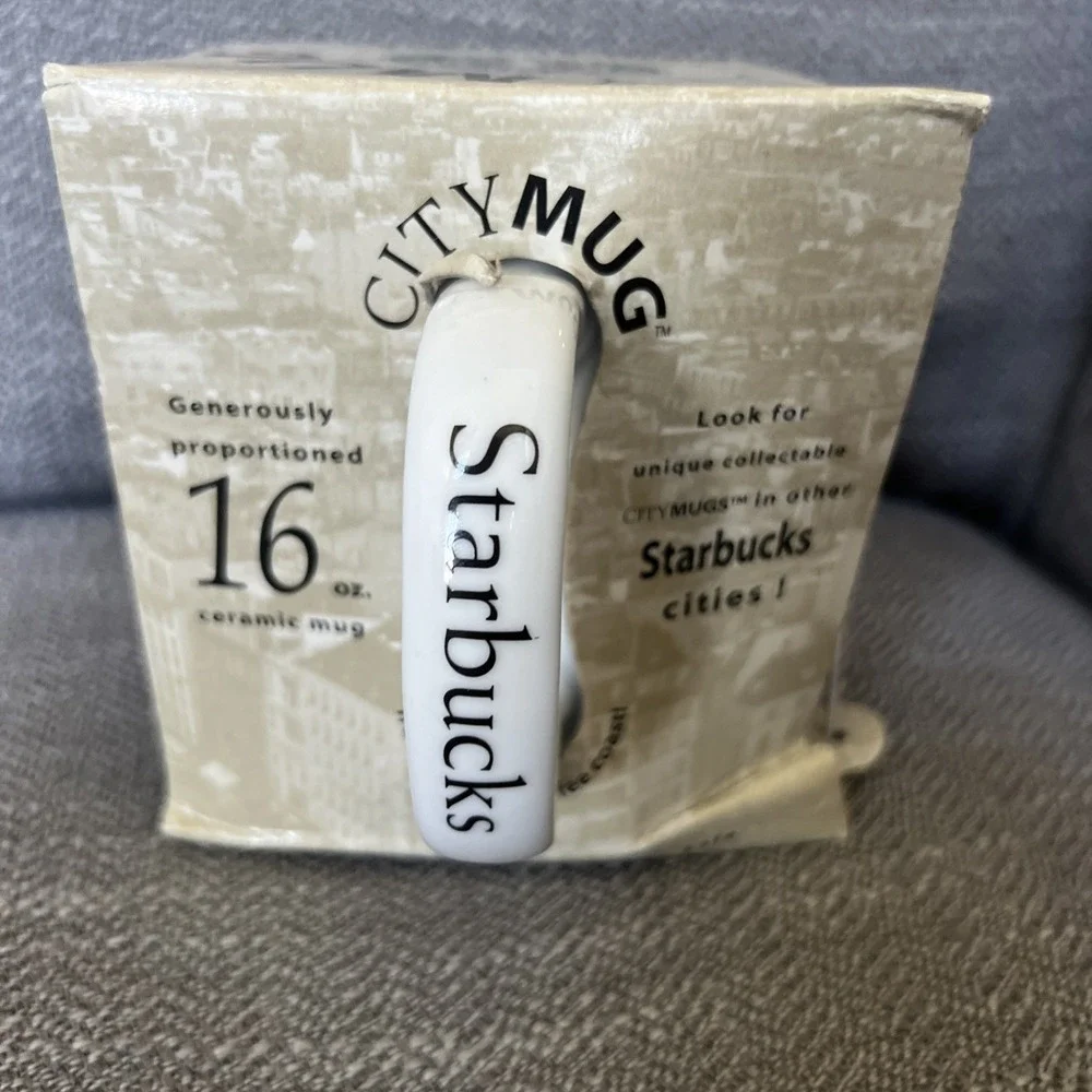 Starbucks 2002 City Mug Collector Series Geneva Global Icon Coffee/Tea Mug